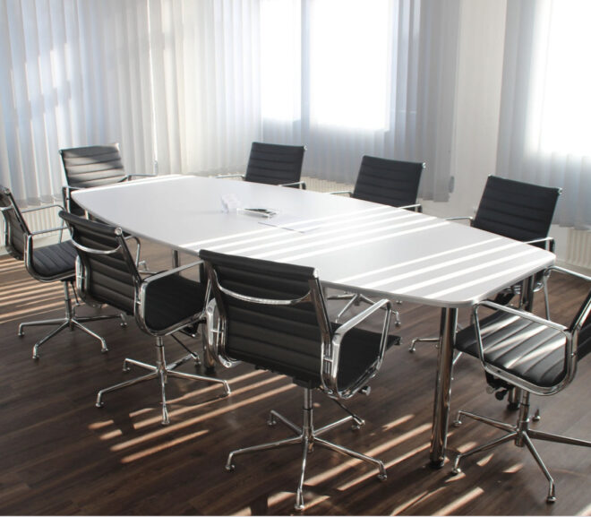 Meeting Room Table with Chairs